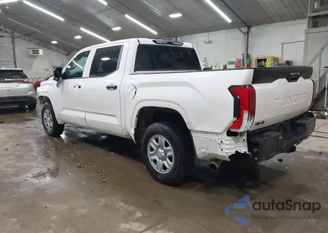 2026 Toyota Tundra Sr Crewmax 5.5' Bed из США, поврежденный, VIN 5TFKB5DB6TX354046